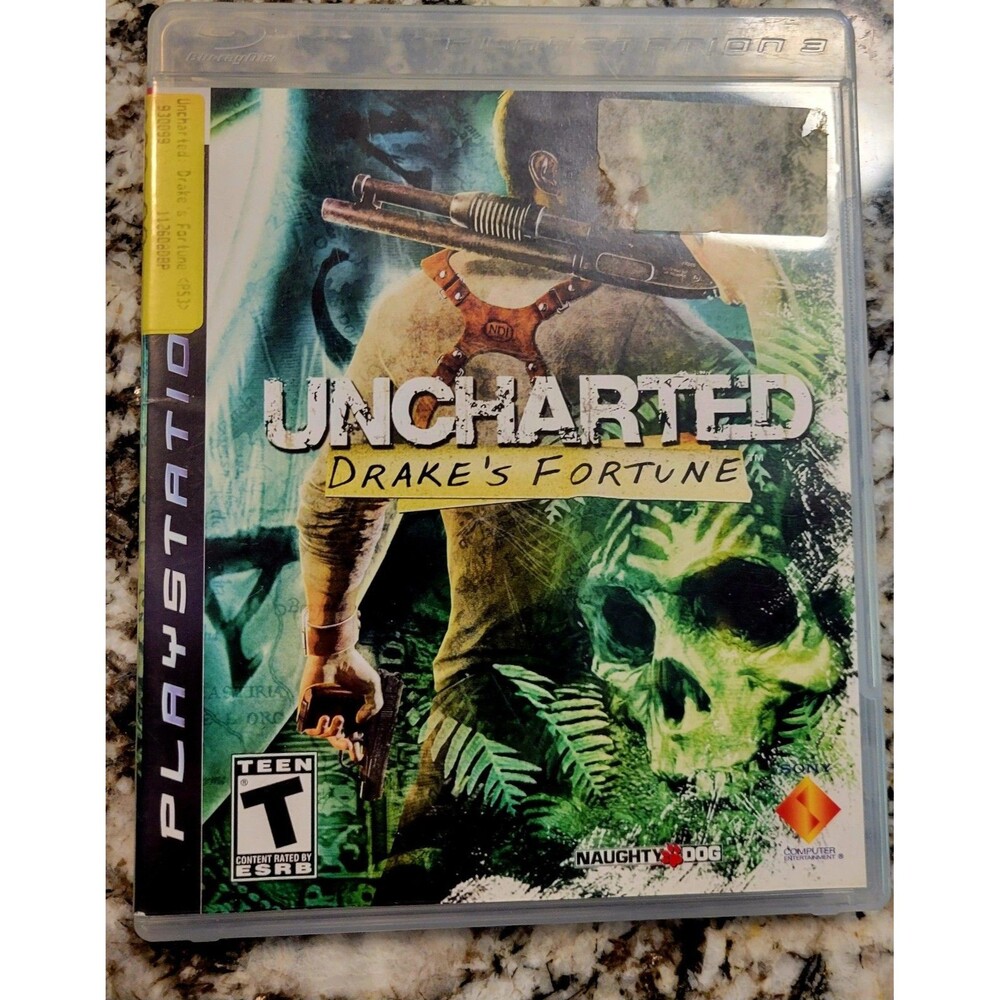 Uncharted Drake's Fortune (Sony PlayStation 3 PS3) No Manual | Tested & Works
